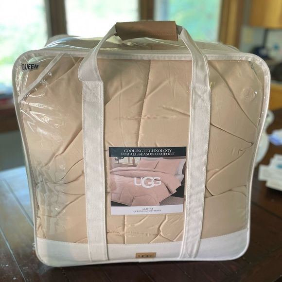 UGG Bedding New Ugg Alahna Comforter Set Queen Shell Poshmark